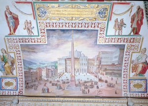 Praça de São Pedro, Roma de Italian School