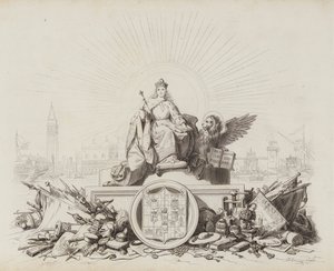 Storia Veneta (gravura) de Italian School