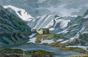 Suíça: Hospício de São Bernardo nos Alpes. de Italian School