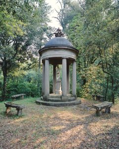 Templo com estátua de Vênus, Villa di Celle