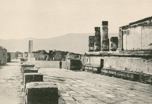 O Fórum Civil como é (gravura) de Italian School
