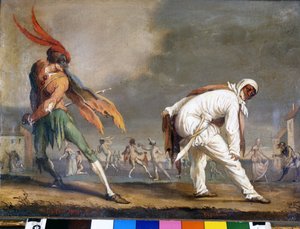 As máscaras italianas da Commedia dell