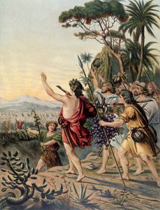 O regresso da terra de Canaã - em "Aurea Bibbia classica: storia della rivelazione divina nell