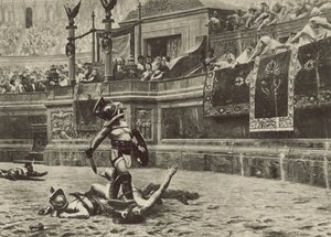 O polegar invertido (litho) de Italian School