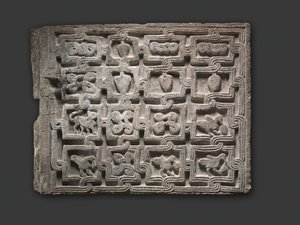 Barreira de painel, Lombardia, 700s-800s de Italian School
