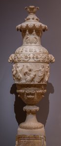 Vaso com uma cena clássica, c.1825 (alabastro) de Italian School