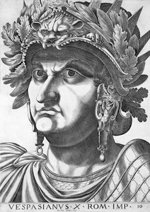 Vespasiano (9 a 79 dC), 1596 de Italian School