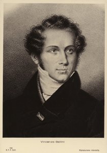 Vincenzo Bellini, compositor de ópera italiana (1801-1835) de Italian School
