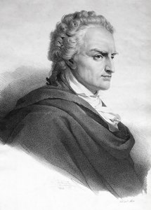 Vittorio Alfieri, dramaturgo e poeta italiano (gravura) de Italian School