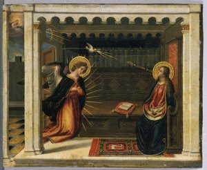 A Anunciação (tempera em cobre)