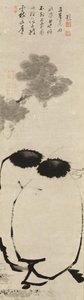 Hanshan e Shide, C. 1763 de Ito Jakuchu