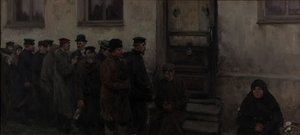 Antes de uma taberna de Ivan Alexeyevich Vladimirov