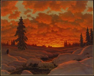 Paisagem de inverno