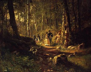 Um passeio em uma floresta, 1869