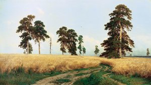 Campo de Rye, 1878. de Ivan Ivanovich Shishkin