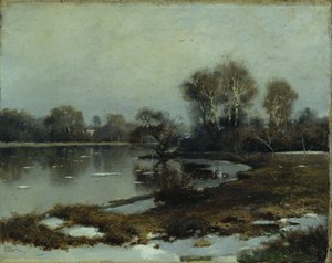 Águas da enchente, década de 1880 de Ivan Ivanovich Yendogurov
