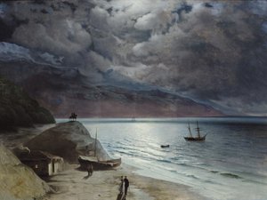 Noite em Gurzuf, 1891