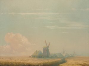 Colheita Ucraniana, 1857 de Ivan Konstantinovich Aivazovsky
