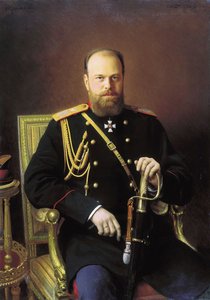 Retrato do imperador Alexandre III, 1886