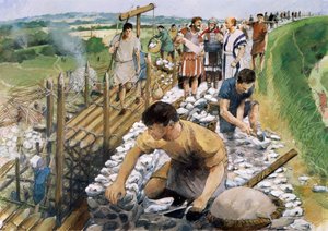 Silchester Roman City Walls, século 2, 1990-2010. de Ivan Lapper