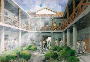 Sítio Romano da Muralha, Letocetum, século II, 1990-2010. de Ivan Lapper