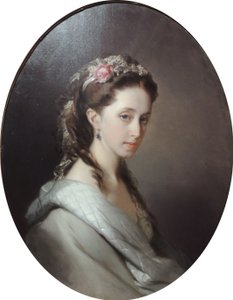 E.A. Tregubova por I.Makarov (1869) de Ivan Makarov