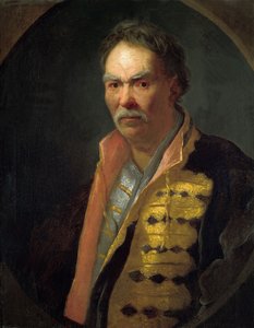 Retrato de um Hetman Ivan Mazepa, década de 1720