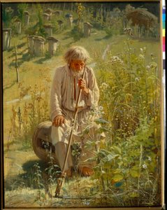 Apicultor (Apicultor) - Peinture de Ivan Nikolayevich Kramskoi (1837-1887), huile sur toile