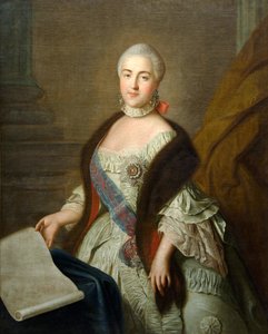 Catarina II como grã-duquesa Ekaterina Alekseyevna