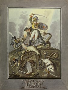1812. Alegoria, 1813 de Ivan Philippovich Tupylev