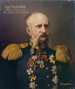 Retrato de Ivan Alexeyevich Bartolomey 18131870, 1860s de Ivan Stepanovich Ksenofontov