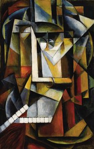 Composição cubista abstrata