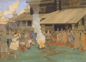 Batismo de Fogo de Ivan Yakovlevich Bilibin