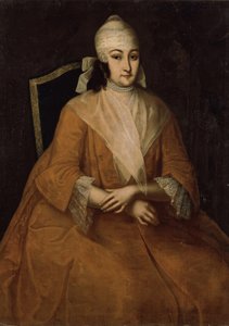 Retrato de Anna Leopoldovna, regente da Rússia 1718-1746, entre 1740 e 1746
