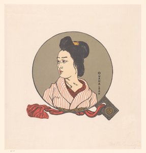 Retrato de uma mulher japonesa desconhecida
Ohana-San de Ivo Puhonny