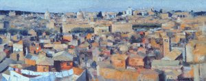 Roma, vista da academia espanhola no Gianicolo, 1968 (veja igualmente 213353 & 213354) de Izabella Godlewska de Aranda