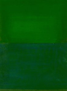 Espaço, tempo, movimento, verde, 2010 de Izabella Godlewska de Aranda
