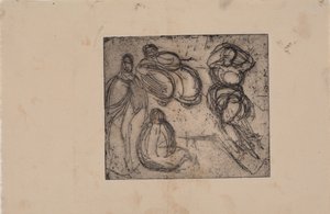composição da figura de J.A. Jerichau