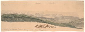 De Koldekind direto de Lundene no vale Norde Oure em Valdres na Noruega de Johan Christian Dahl