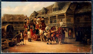 Embarque no ônibus para Londres, 1879