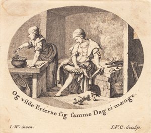 Dorotéia na cozinha de J.F. Clemens