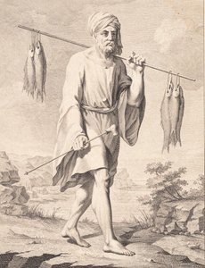 Um pescador árabe de J.F. Clemens