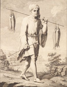 Um pescador árabe de J.F. Clemens