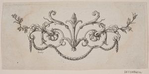 Um lance de folha e flor de J.F. Clemens