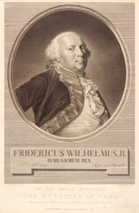 Frederico Guilherme II, Rei da Prússia de J.F. Clemens