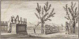 O jardim em Genthod de J.F. Clemens