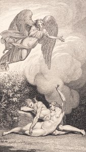 Ilustração para "Adão e Eva" de Ewald. DENTRO de J.F. Clemens
