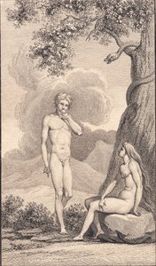 Ilustração para Johannes Ewald "Adão e Eva". 4