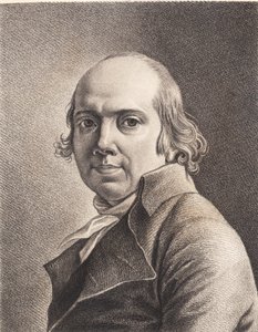 Jens Juels desenhou um autorretrato de J.F. Clemens
