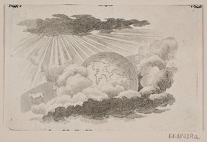 O globo rolando entre nuvens de J.F. Clemens